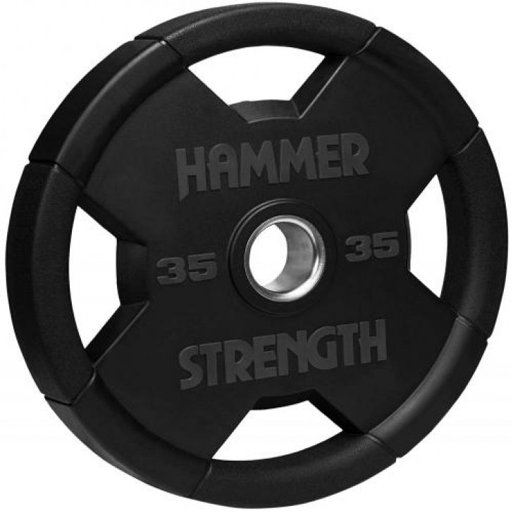 Picture of Hammer Strength Round Rubber Olympic Plates