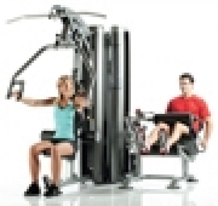 Picture of AP-7200 2-Station Multi Gym System (Nylon Pulley's)