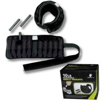 Adjustable Ankle Weights - 10LB PAIR