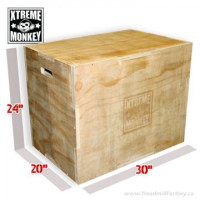 Flat Pack Wood Plyo Box