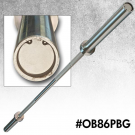 Picture of Premium Olympic Bar (Chrome) OB86PBG