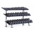 3-Tier Tray Dumbbell Rack PPF-754T 